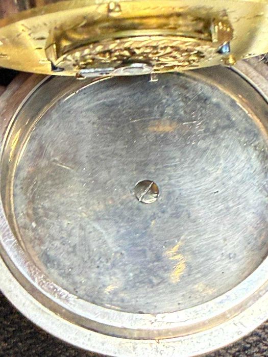 На търг от 1 EUR!  Джобен часовник с будилник, швейцария 1780 г.