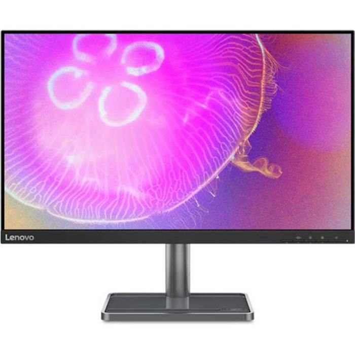 Монитор LED IPS Lenovo L24q-35, 23.8", WQHD, 75Hz, 4ms, HDMI, Display Port, черен, като нов