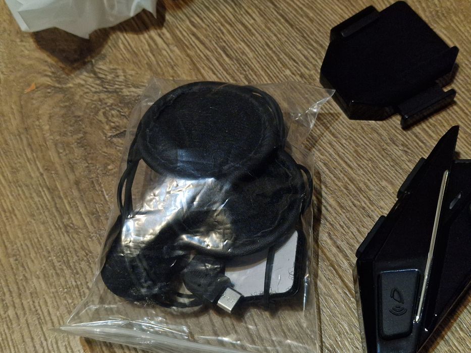 Casti audio pentru casca motocicleta atv wireless headset , produs nou