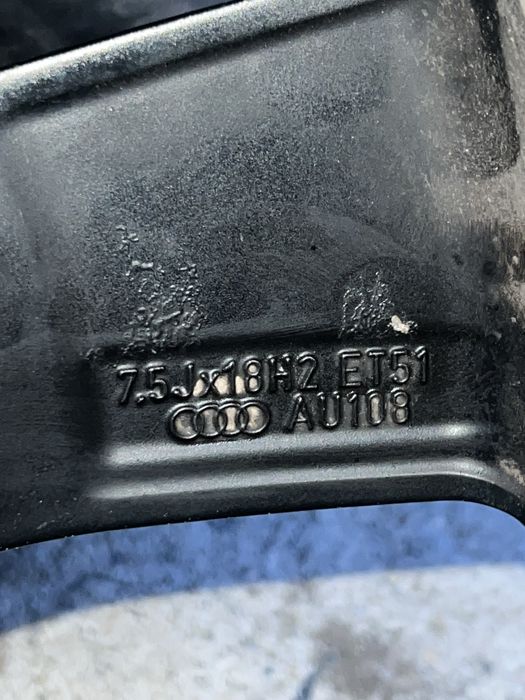 Джанти с гуми/Audi/BLACK ROTOR/5x112/'18