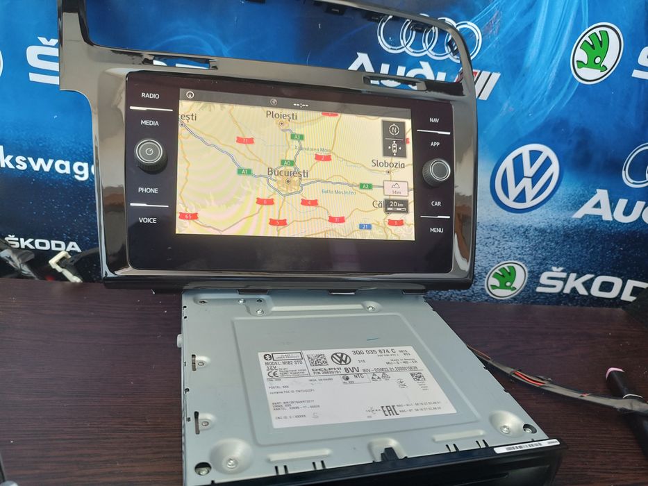 Vând navigație Mib2 modul Carplay și android auto, Bluetoth Golf7 Vw