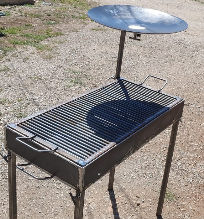 Gratar de gradina cu protap