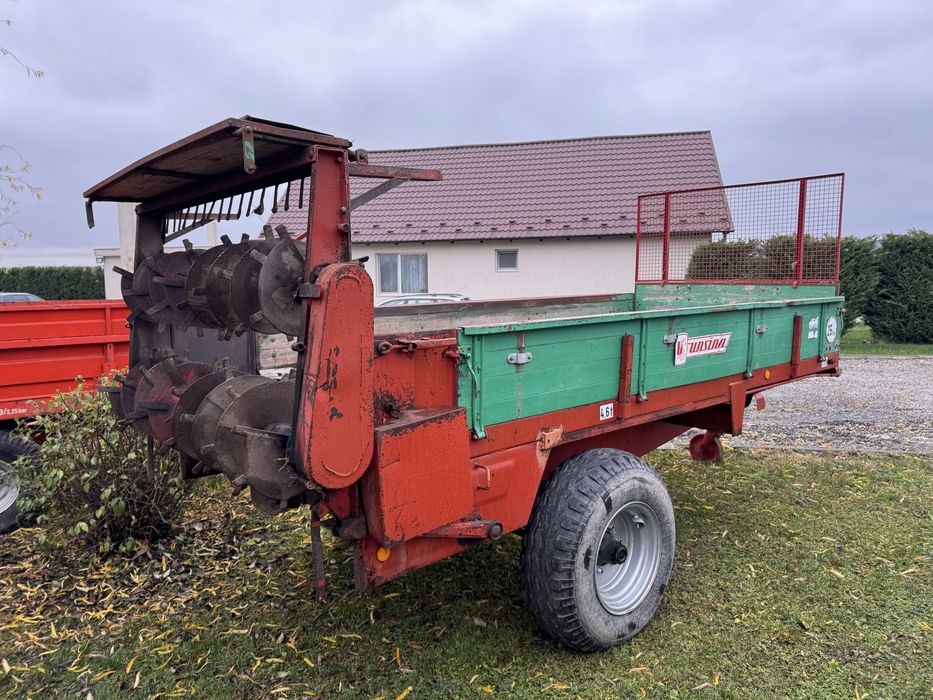 Remorca mig pentru imprastiat gunoi 5,6 Tone