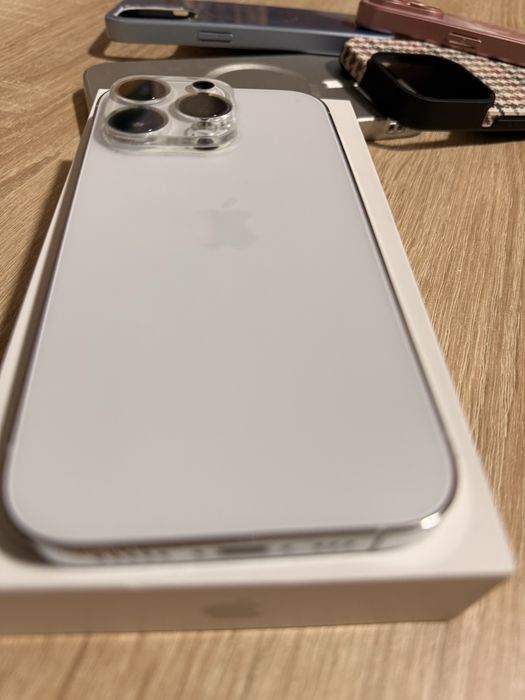 iPhone 14 Pro 128GB Silver - Stare impecabilă + Accesorii incluse!