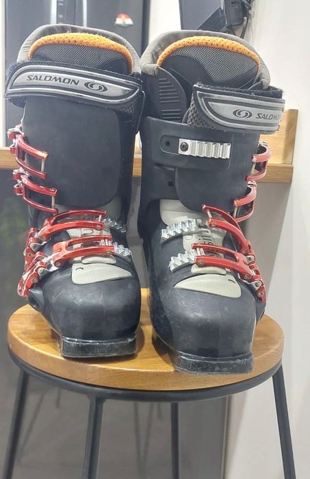 Schi Atomic 4R pentru copii cu clăpari Solomon