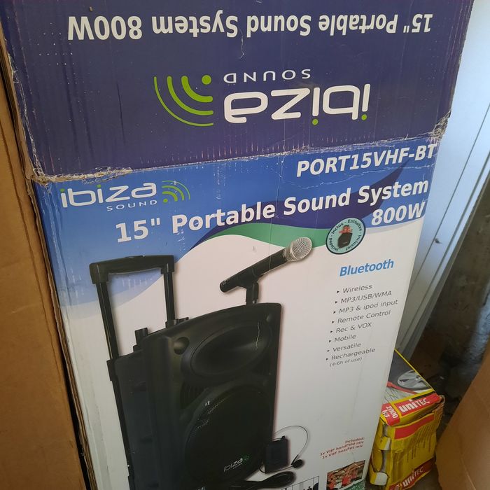 Boxa activa ibiza sound 800w
