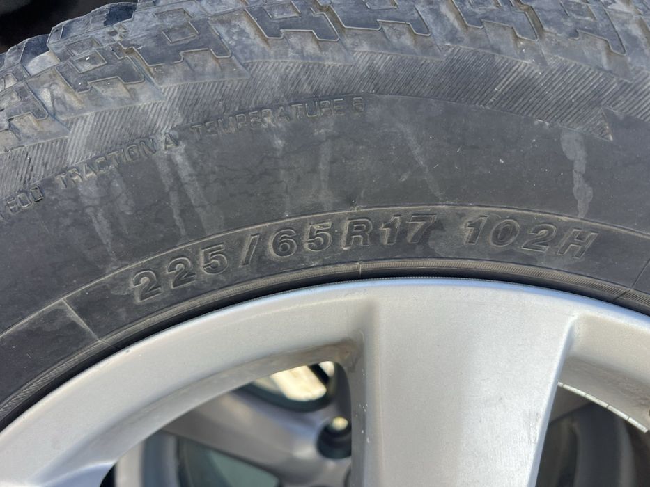 1 бр алуминиева джанта с нова гума за Toyota Rav4