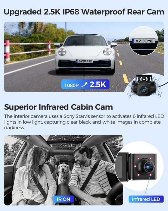 Azdome M550 MAX Dashcam