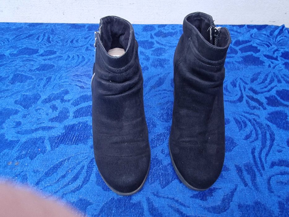 Bershka Black | ghete, pantofi dama | mar. 38 | 24 cm