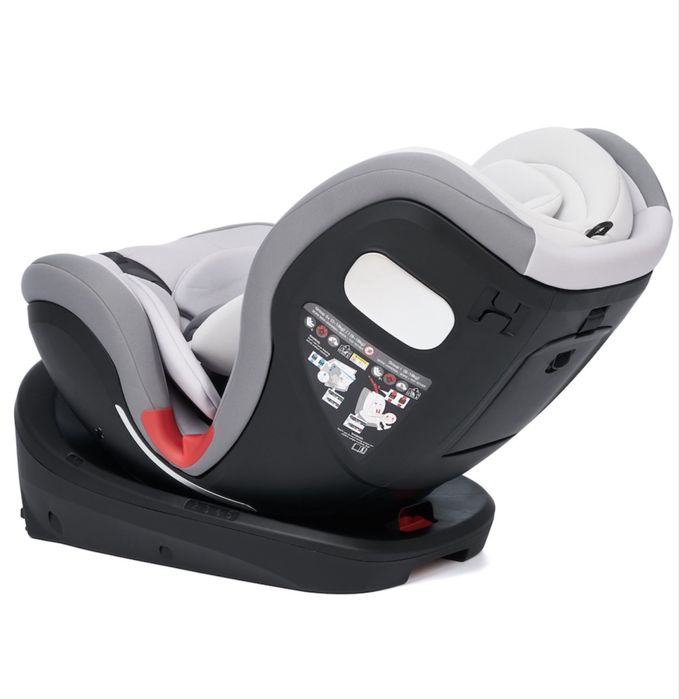Scaun auto copii uGrow 0–12 ani, rotație 360°, ISOFIX – ECE R44/04