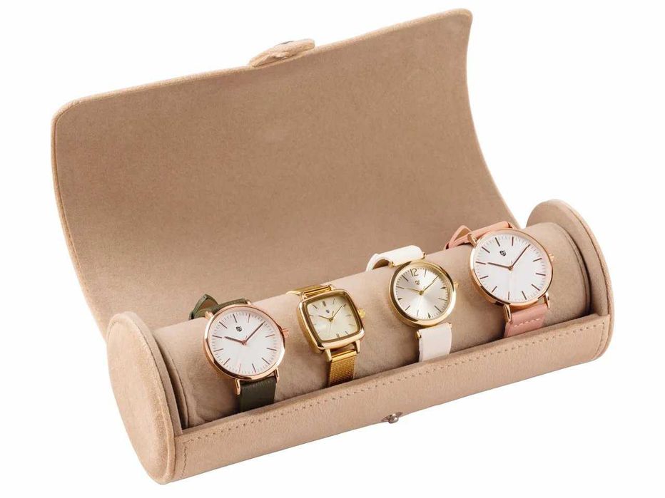 НОВИ! Кутия за часовници калъф за 4 часовника