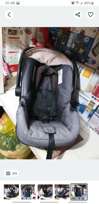 Scaun Auto Bebe Cu Iso.Fix