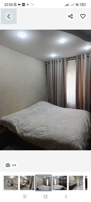 2/4/5 С.Азимова ( Евроремонт). 650 уе