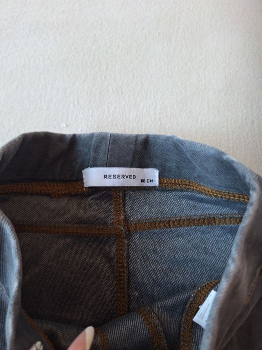 Нови slim leggings и клин размер 116 (5-6 години)