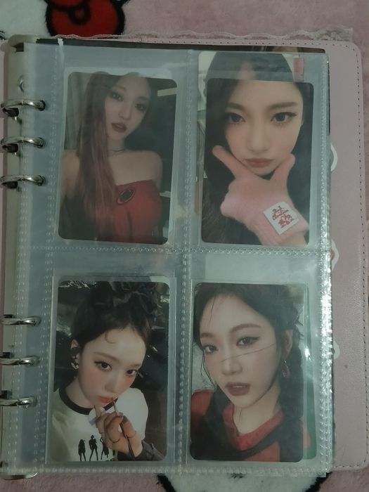 Aespa, lesseeafim, twice, itzy photocards