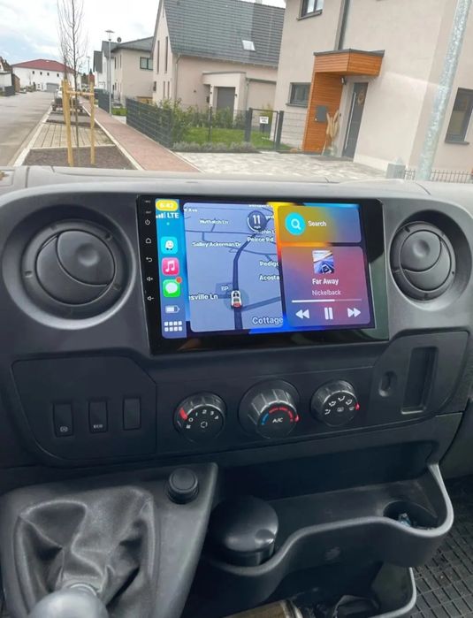 Navigatie Android Renault Master Waze YouTube GPS BT