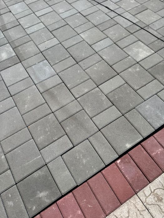 Брусчатка, поребрик, укладка, асфальт