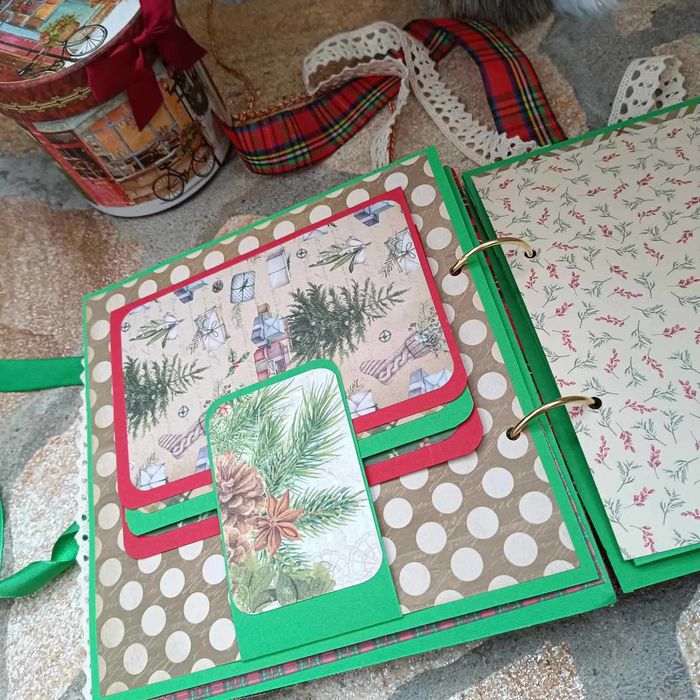 Коледни албуми, ръчна изработка