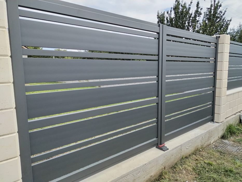 Porți și Garduri din aluminiu premium-Design Modern, Zero Întreținere!