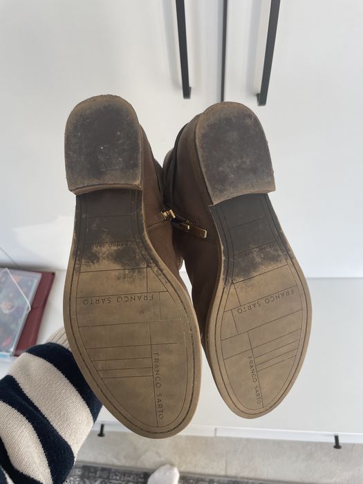 Ghete FRANCO SARTO, piele nubuck