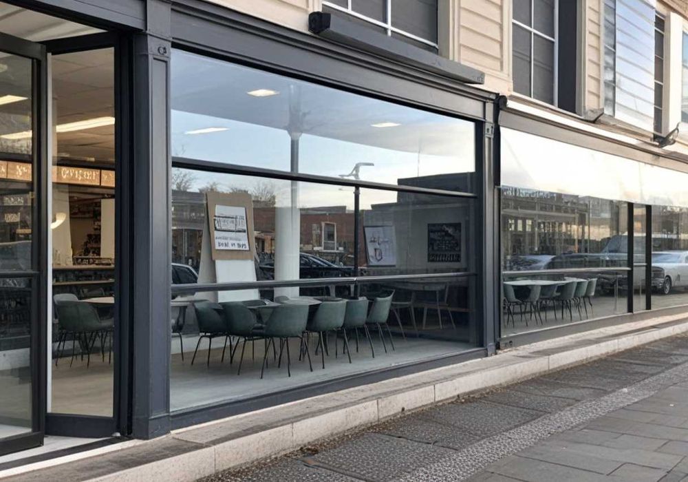 Гильотинные окна для кафе, террас, балконов | Avtomatik gilyotin oyna