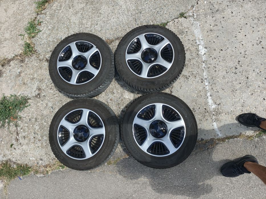 Set complet roti Fiat 500e BEV - Kumho 4 season - 22/2025