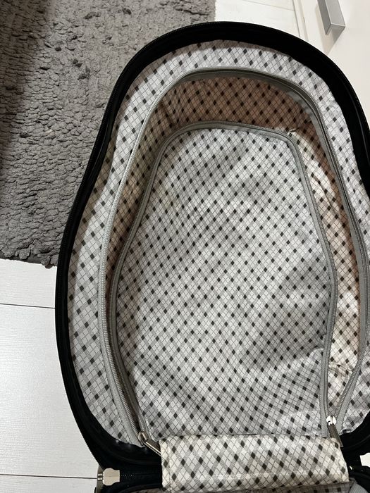 Детски твърд куфар с раничка