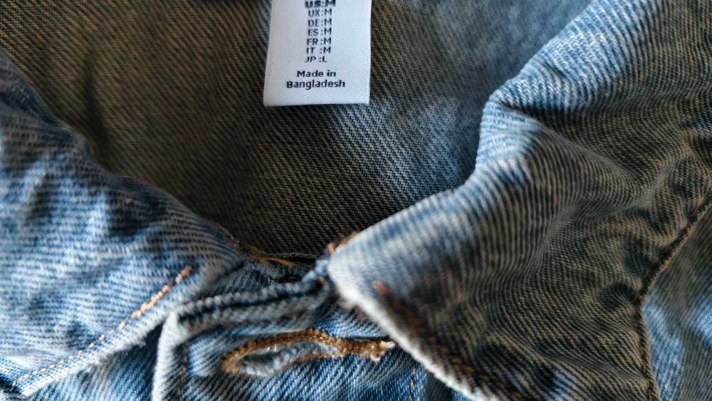 Комфортная джинсовая куртка на весну - осень