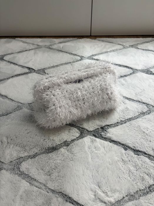 Мини чанта(органайзер) от памучна прежда