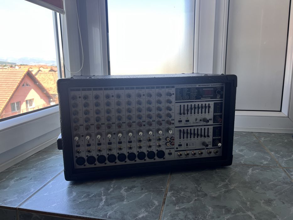 Mixer Audio Activ  Cu Amplificare