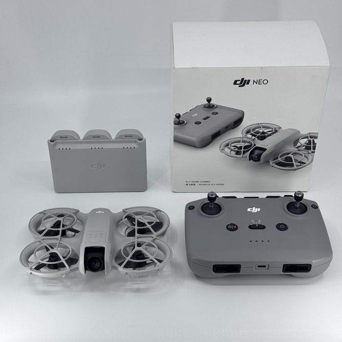Drona DJI NEO Fly More Combo | ca NOUA | Telecomanda DJI + 3 baterii |