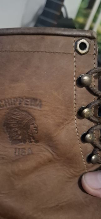 Ghete CHIPPEWA piele
