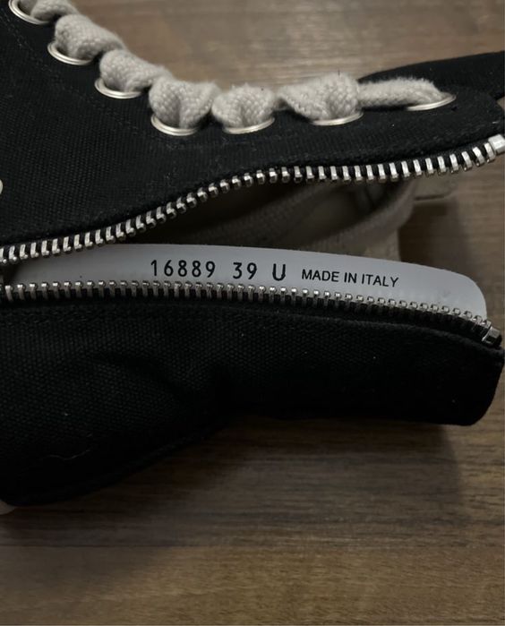 Rick Owens Ramones Jumbo Laces