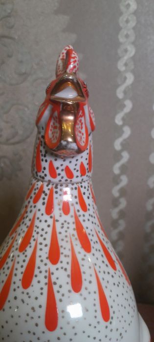 Графин красный петух