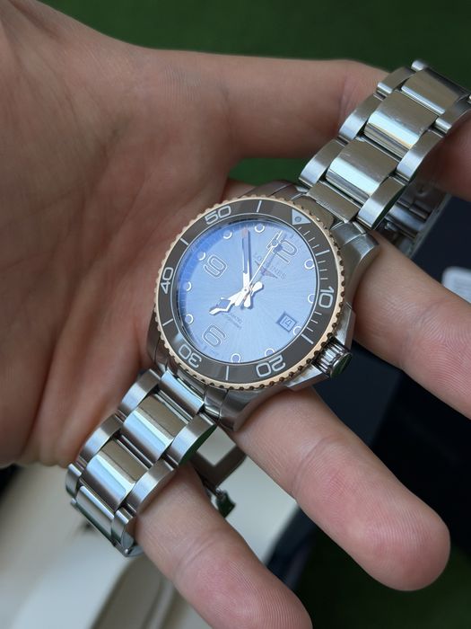 Оригинален унисекс автоматичен часовник Longines HydroConquest 39mm