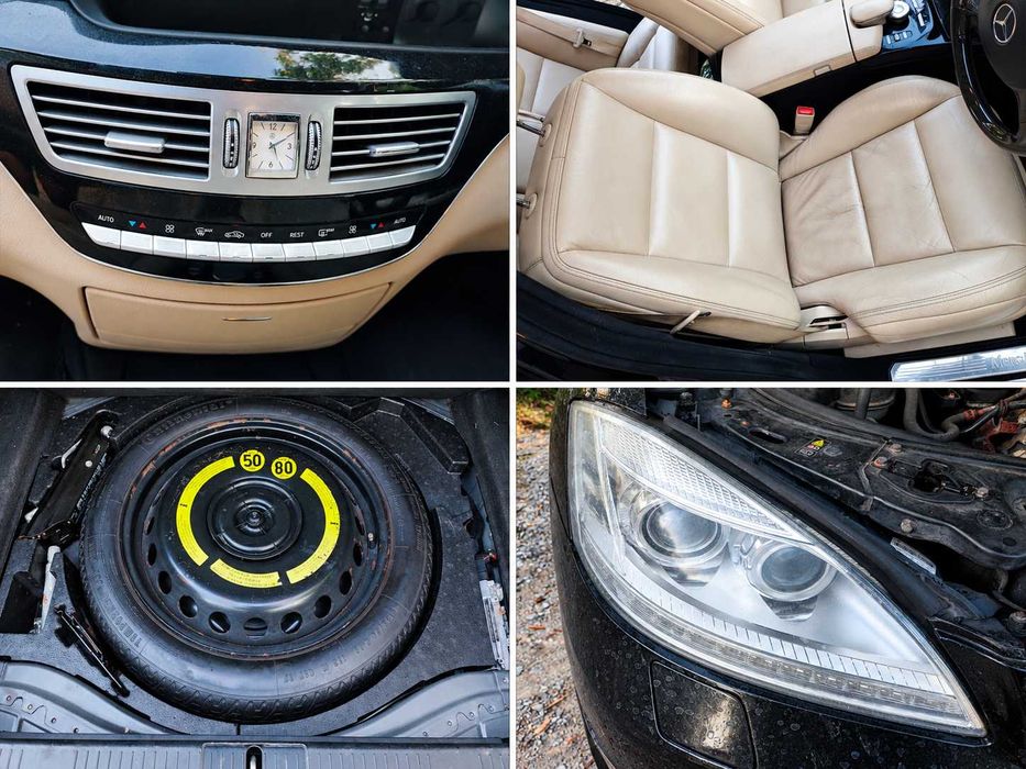 Мерцедес W221  S 350 CDI 258 коня Facelift на части