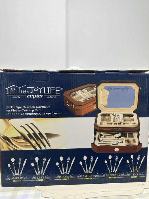 Новый набор столовых приборов 72 предмета