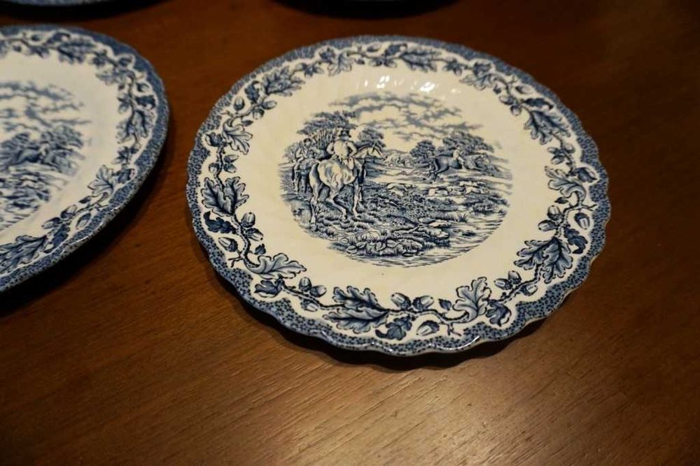 Farfurii desert sau mic dejun portelan englezesc Staffordshire Myotts