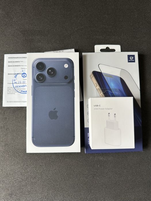 Apple Iphone 17 pro 512Gb Blue 24м Гаранция