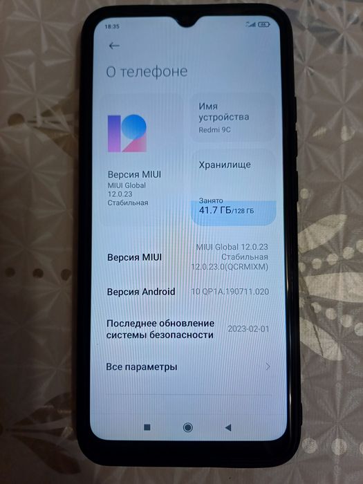 Android Redmi 9c, 128gb 3g, 4g, 5g