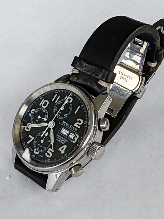 Ceas Berry Logan Automatic Chronograph 41 mm Funcționează Impecabil!