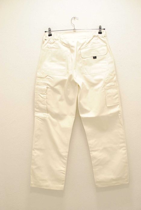 Engelbert Strauss pantalon alb pentru zugravi mas 50  (3806)