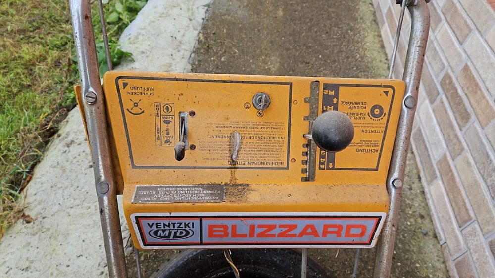 Снегорин Ventzki MTD Blizzard – работещ Tecumseh двигател, без шнек