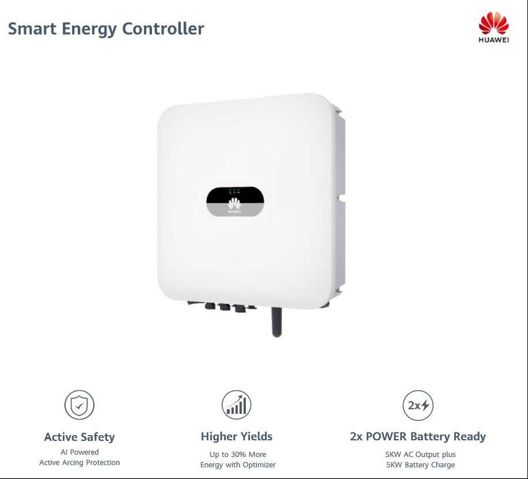 Huawei инвертори и солнечные панели