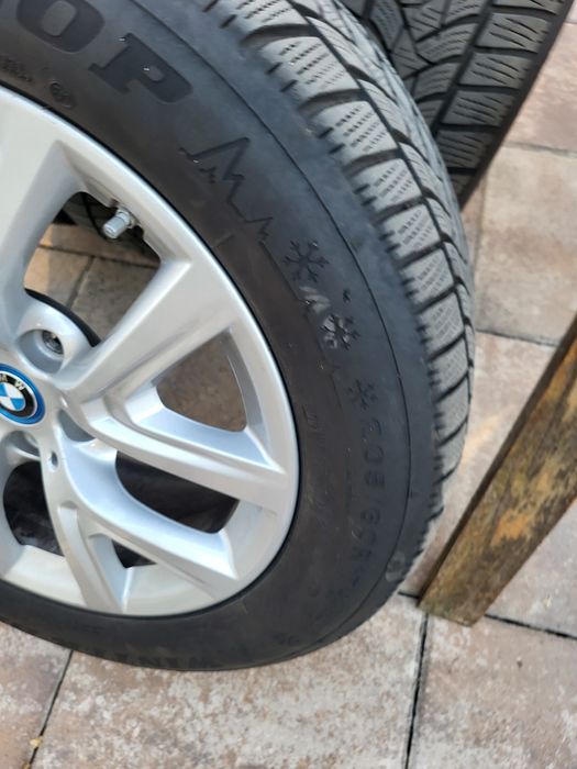 Jante BMW X1 X2 5x112 cu cauciucuri 205 60 17
