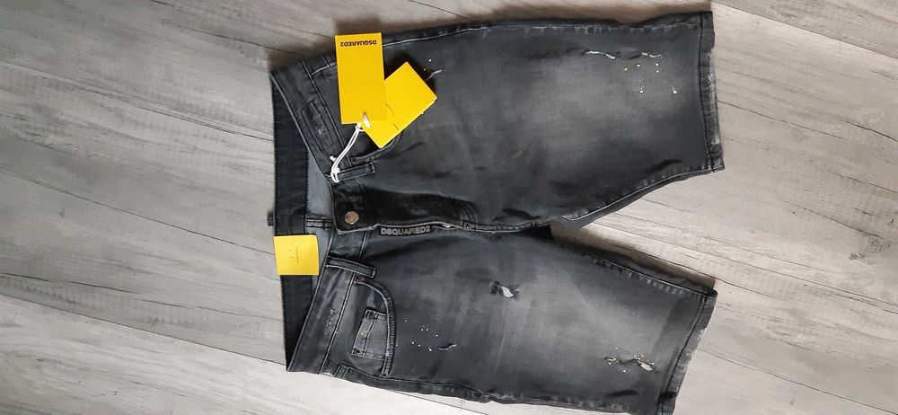 Pantaloni scurti blugi Dsquared2 / bermude noi