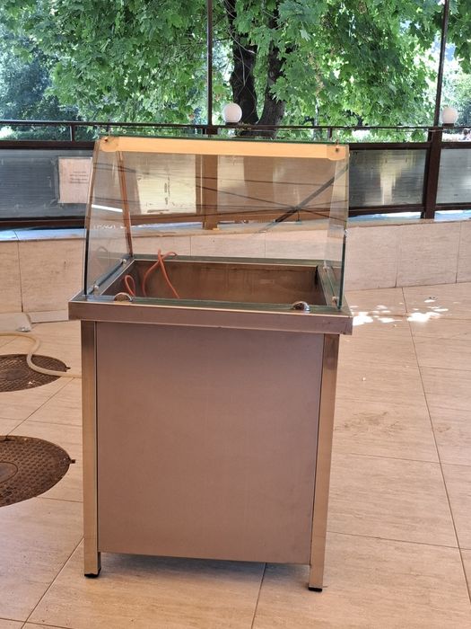 Masa rece inox 3 usi Ghiuveta dubla Grătar electric Fripteuza electrică Cuțit electric  Aparat mentiunt cartofi calzi