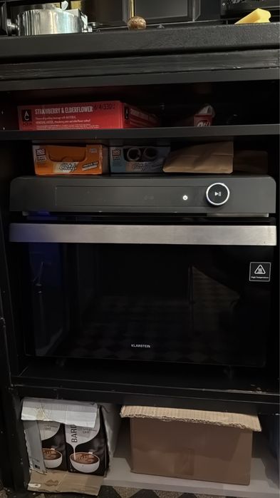 Klarstein, Masterfresh, Cuptor Cu Abur, 230 °C, Panou De Control Touch, 24 L, Negru
