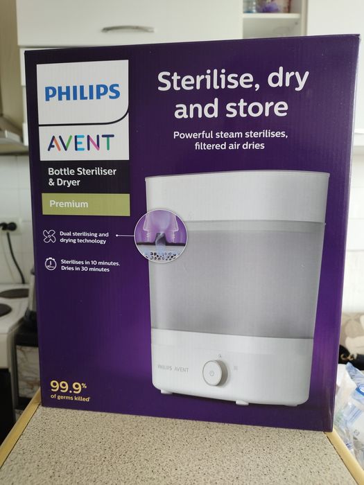 Стерилизатор Philips Avent  с функция изсушаване