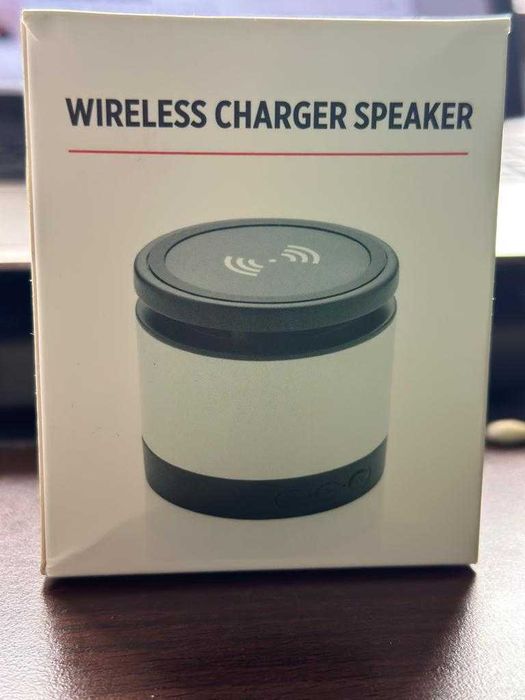 Wireless charger speaker